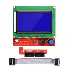 Набор 12864 LCD SD, переходник и шлейф