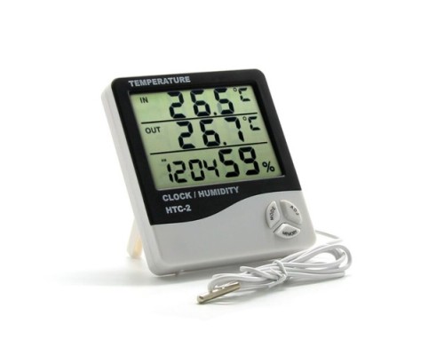 HTC-2 (термометр/гигрометр/часы)