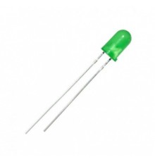 Светодиоды 3 мм Зеленый