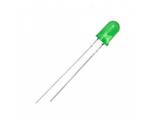Светодиоды 3 мм Зеленый