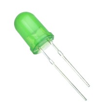 Светодиоды 5 мм Зеленый