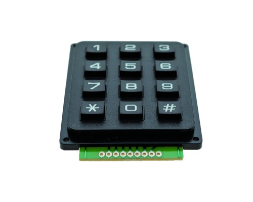 Модуль мембранной клавиатуры 12 кнопок