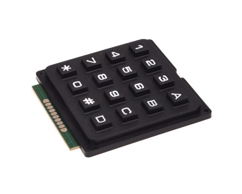 Модуль мембранной клавиатуры 16 кнопок