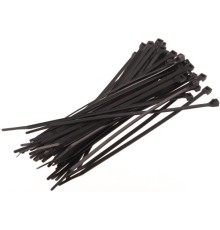 Нейлоновые кабельные стяжки (хомуты) 4*150 мм 250 штук Черные