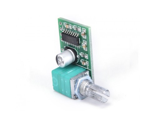 Цифровой мини усилитель звука PAM8403 с ручной регулировкой или USB