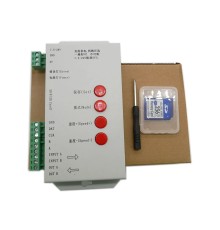 T1000S Программируемый контроллер светодиодной ленты WS2811 / WS2812B  для вывода текста и анимации