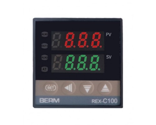 Цифровой регулятор температуры BERM REX-C100 с датчиком 