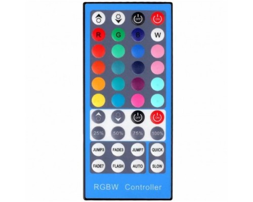 Контроллер управления RGBW светодиодной лентой с пультом 40 кнопок