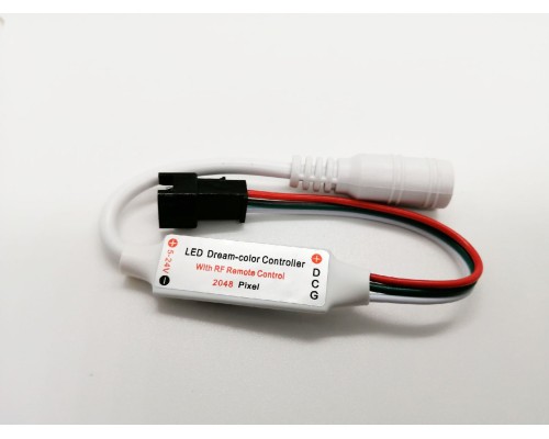 SP103E контроллер c RF пультом для адресной светодиодной ленты WS2811/2812B RF C14k