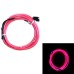 Набор 2 м eL wire 2.3 mm + Питание EL Wire 2 батарейки Розовый