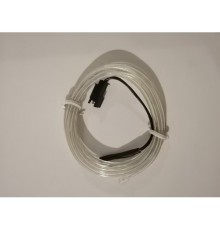 Набор 2 м eL wire 2.3 mm с напаянным коннектором голубой