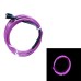 Набор 5 м eL wire 2.3 mm + Питание EL Wire 2 батарейки Фиолетовый