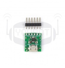 Конвертер USB-TTL CH340E MSOP10 Micro USB TTL  3.3/5 В 