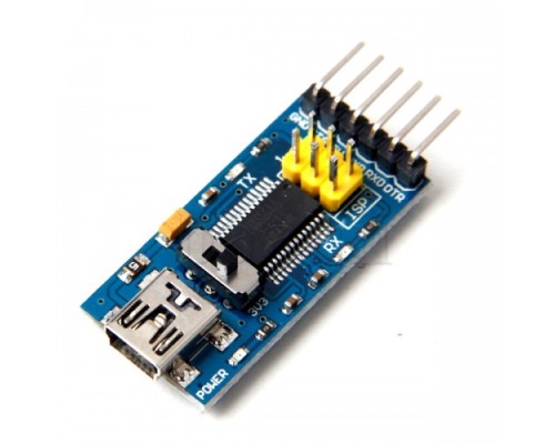 USB UART преобразователь FT232RL FTDI Mini USB 3.3/5 В