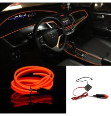 eL wire 2.3 mm Оранжевый для автомобиля