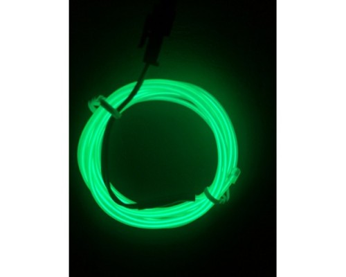 eL wire 2.3 mm Зелённый