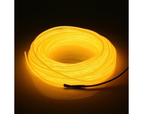 eL wire 3.2 mm Жёлтый